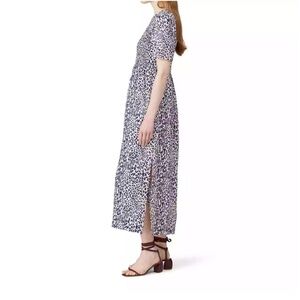 Baum und Pferdgarten Size 42 Blue Leopard Printed Maxi Dress